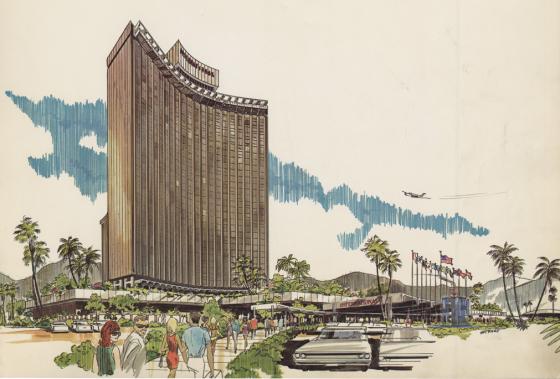 International Hotel, Las Vegas, single tower