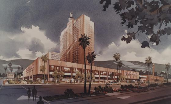Rendering of the Sahara Convention Center