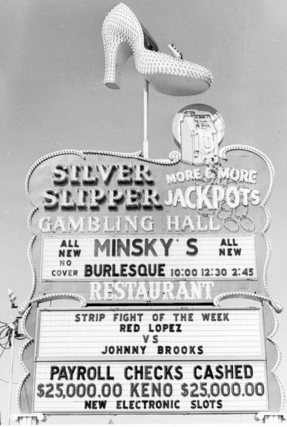 Silver Slipper Gambling Hall marquee