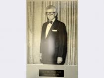 Jacob Kozloff, Temple Beth Sholom president, 1951-1955