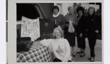 Photograph of Library Society Tailgate party, University of Nevada, Las Vegas, February 18, 1990