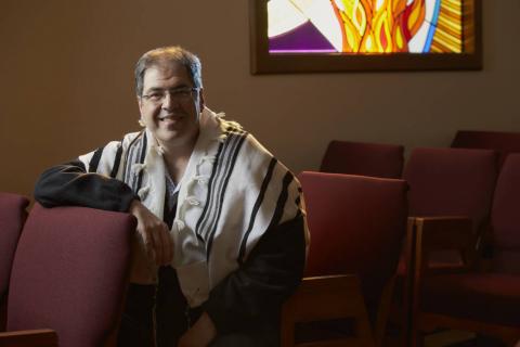 Portrait of Rabbi Felipe Goodman, 2016