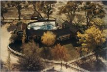 Spring Mountain Ranch purchased by Hughes from Vera Krupp, as a house for his wife, Jean Peters, who never followed her husband to Las Vegas.