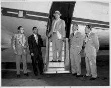 Lawrence A. (Pat) Hyland arrives at Culver City to take over as General Manager of Hughes Aircraft Company. The later success of Hughes Aircraft. is usually credited to Hyland's effective leadership and management.