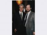 Photograph of Federation president Doug Unger and JFSA president Eli Schwartz at Real Estate Construction Division Event, 2007