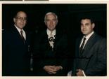 Photograph of Dennis Sabbath, Senator Frank Lautenberg and Steven Molasky