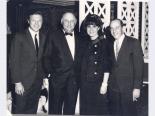 Steve Lawrence, Jay Sarno, Edyie Gormé and Nate Jacobson, Las Vegas, Nevada, August 25, 1966
